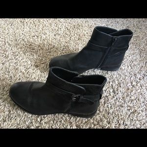 Urban Outfitters black leather boots